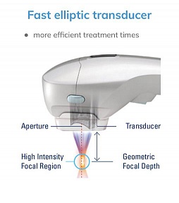 <i>Ultraformer's III</i> tip of the handpiece